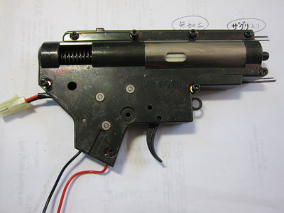 カラシタカナのサバゲ生活:M4 CRW HC チューニング ② メカボックス