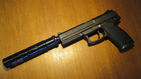 TASK FORCE KZL:マルイ SOCOM Mk-23 (その2: サプレッサー静音化)