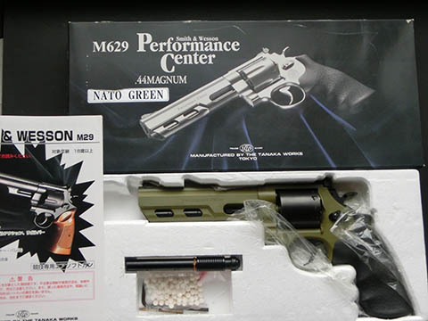 ゆるほびっ！:TANAKA S&W M629 Performance Center NATO GREEN
