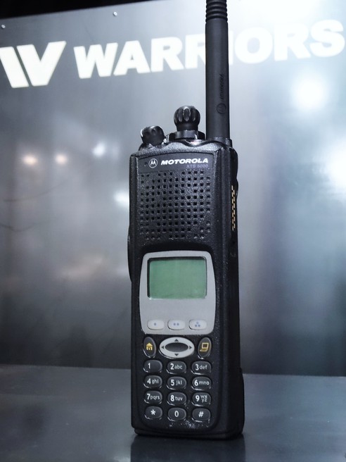 WARRIORS-blog.:WARRIORS-2139「MOTOROLA XTS5000 & 実物POLICEパッチ