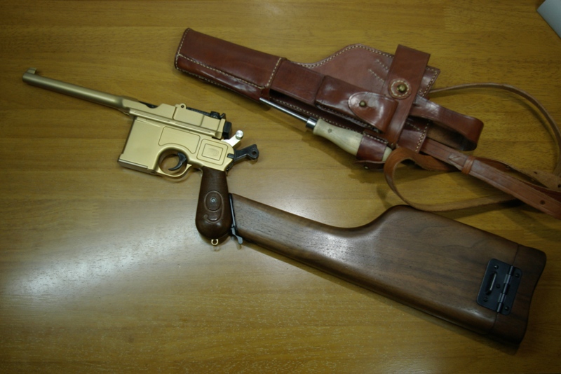 お手軽モデファイ道:MGCモデルガン モーゼルC96 ミリタリーM1916