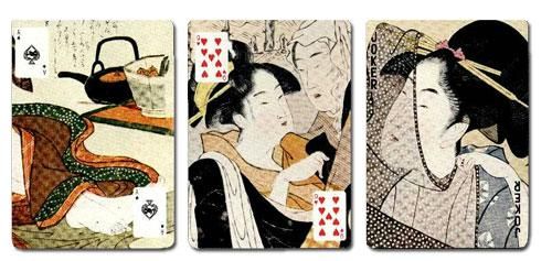 コレクショントランプ】 浮世絵 桐箱入り - タロットカード輸入販売の