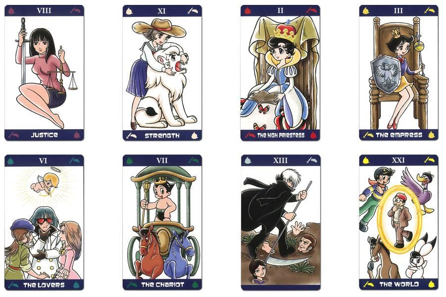 TEZUKA OSAMU CHARACTER TAROT SET 手塚治虫キャラクタータロットセット