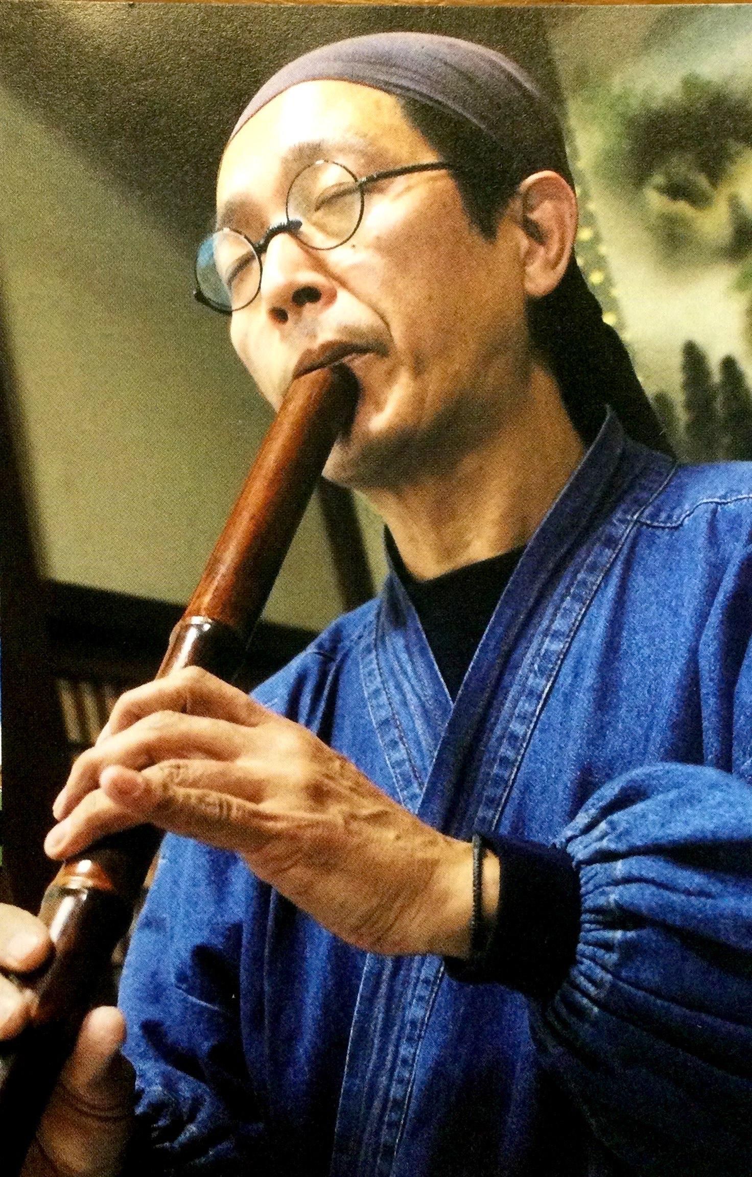 尺八⑤ 1尺8寸管 萌山銘尺八 琴古流 Hozan Shakuhachi Kinko style