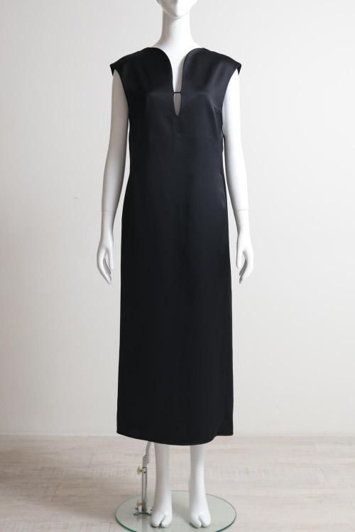 Mame Kurogouchi(マメ) Embossed Leather Motif Triacetate Dress