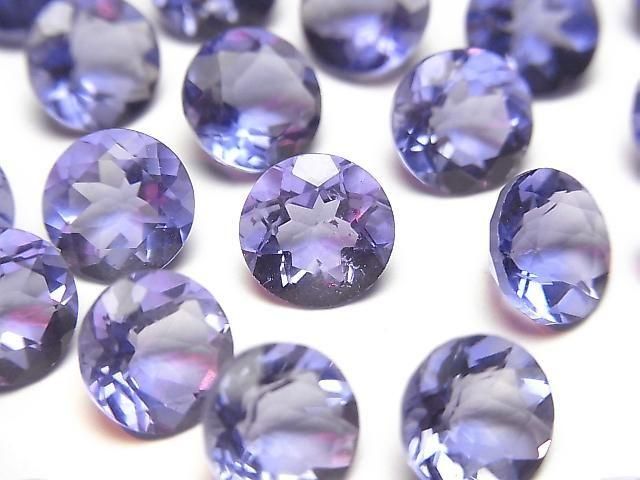 カラーチェンジフローライト ルース8mm｜天然石ビーズ、宝石の卸問屋