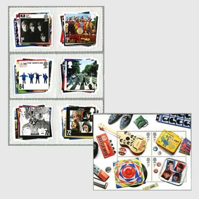 イギリス 2007年 ビートルズ切手 - 趣味の切手専門店マルメイト | 外国
