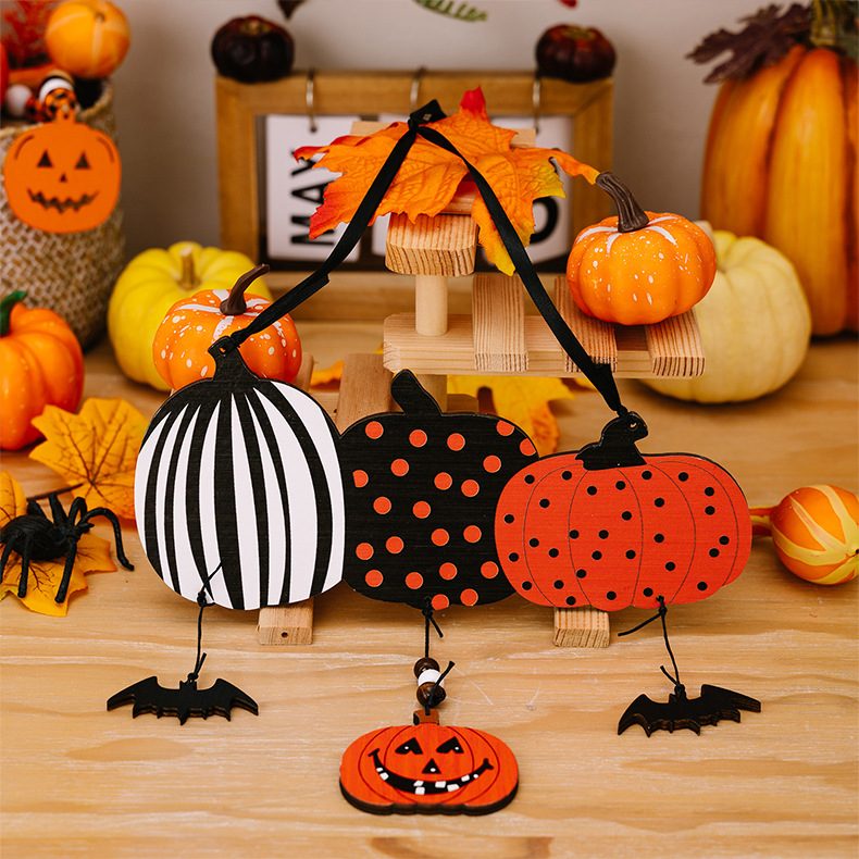 2種】ハロウィンオーナメント 紐付き 幽霊 水玉 壁飾り デコレーション