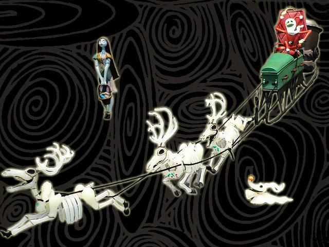 ナイトメアビフォアクリスマス PVCフィギュア/サンタジャック