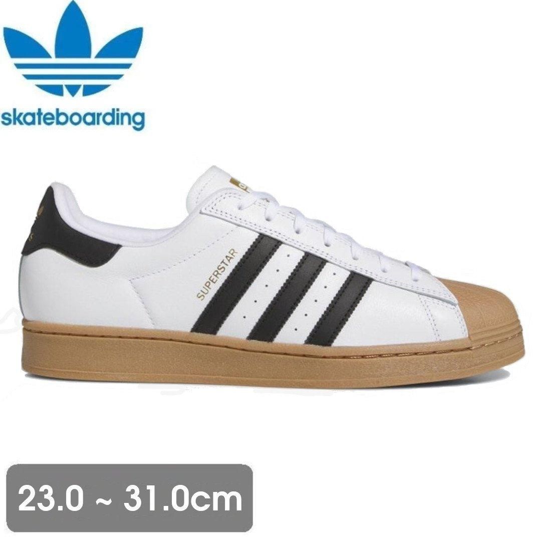 アディダス ADIDAS SKATEBOARDING シューズ SUPERSTAR ADV ホワイト