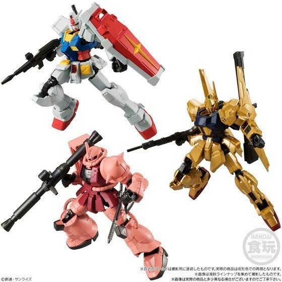 バンダイ 機動戦士ガンダム Gフレーム03 全6種フルセット
