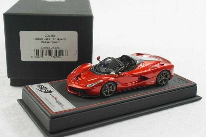 1/43 BBR Ferrari laferrari aperta in color rosso Fuoco set on