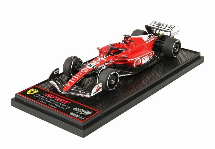 1/43 BBR Ferrari SF-23 GP Las Vegas 2023 C. Leclerc-second place