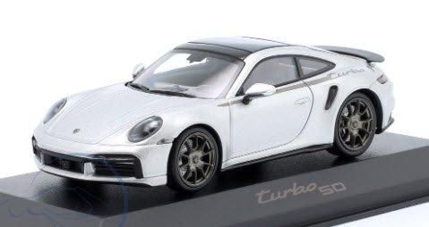 ミニチャンプス WAP0202110S50Y 1/43 ポルシェ 911 (992) Turbo S 50