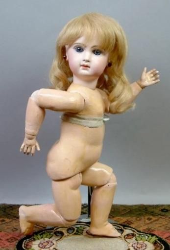 提携業者取扱品】Gorgeous 50cm Closed-Mouth Antique Tete Jumeau