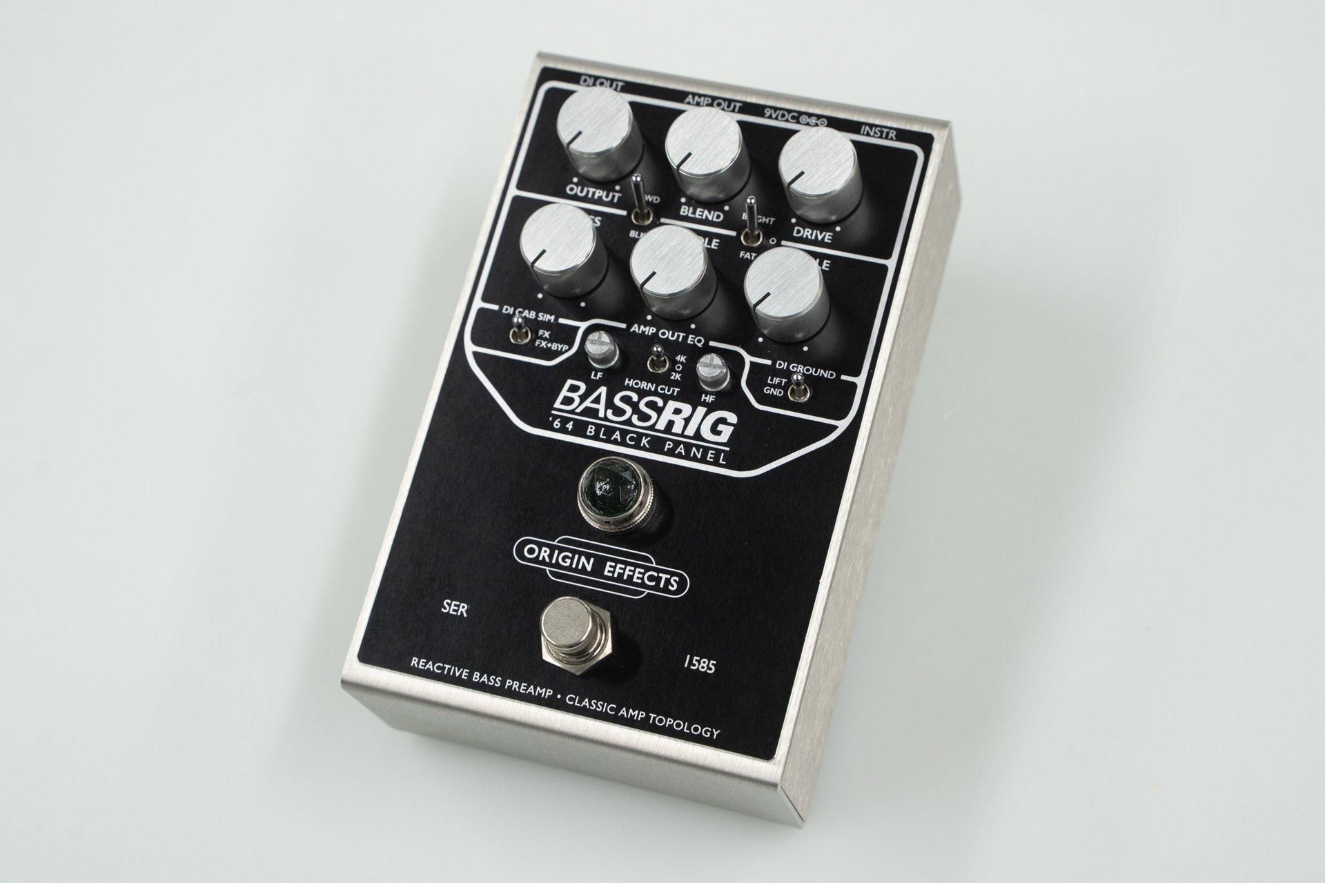 used】ORIGIN EFFECTS / BASSRIG '64 Black Panel Bass Preamp【GIB