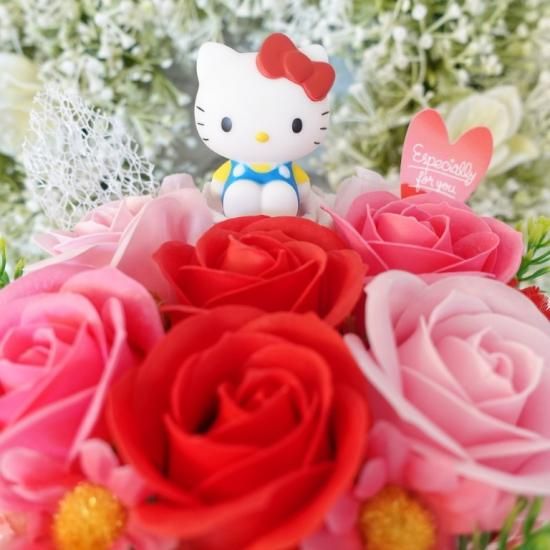 キティちゃん ソープフラワー プレゼント アウトレット