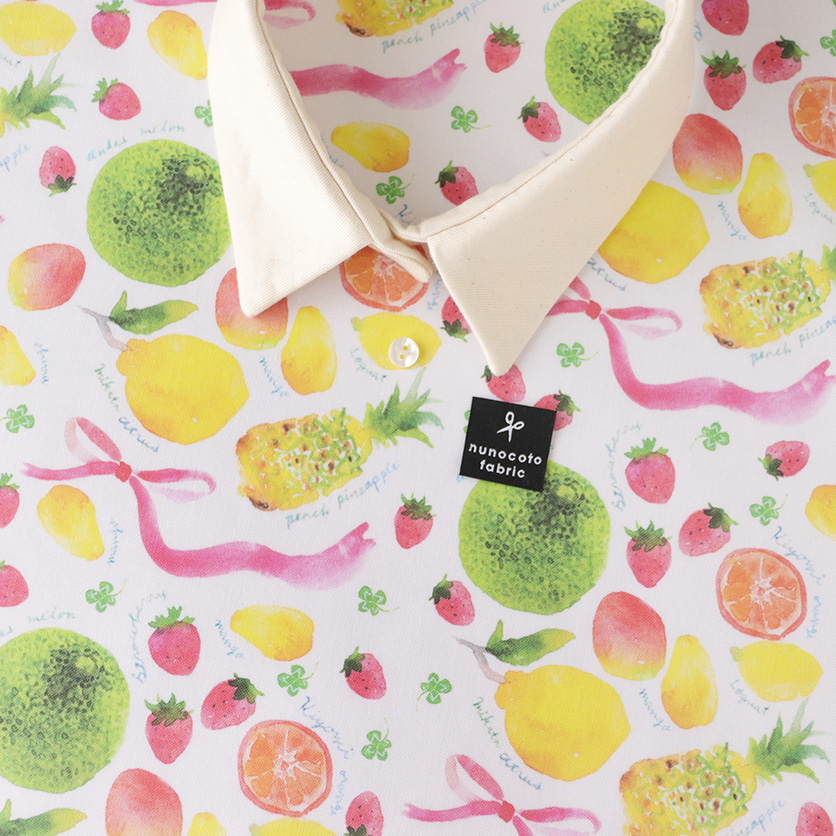 フルーツ！ - 生地と型紙の通販サイト：nunocoto fabric