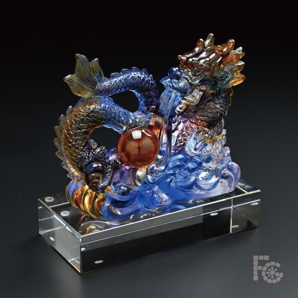 龍のガラス細工｜彩龍｜フォーカートグラスワークス