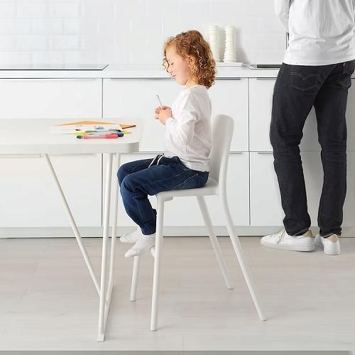 IKEA イケア 子ども用チェア ホワイト 白big30165216 URBAN ウルバン