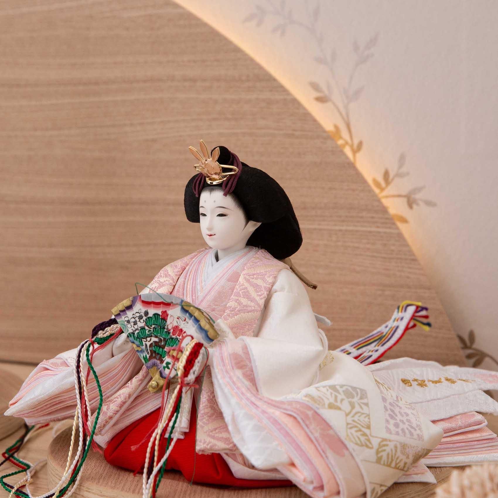 雛人形 京十一番(三五) 金彩 LED屏風 田村芙紗彦