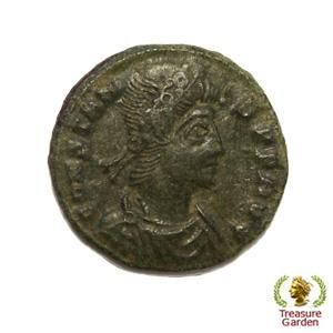 古代ローマコイン 337-350年頃 銅貨 コンスタンス1世] ヴィクトリー