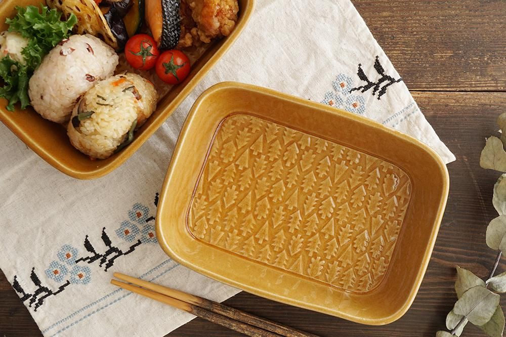 ク3 キャメル 森のお弁当鉢 - 益子焼の小さな窯元「よしざわ窯