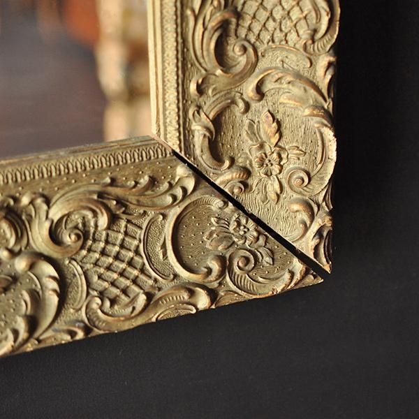 アンティークミラー・13/フランスアンティーク家具 美容室【Sibora】