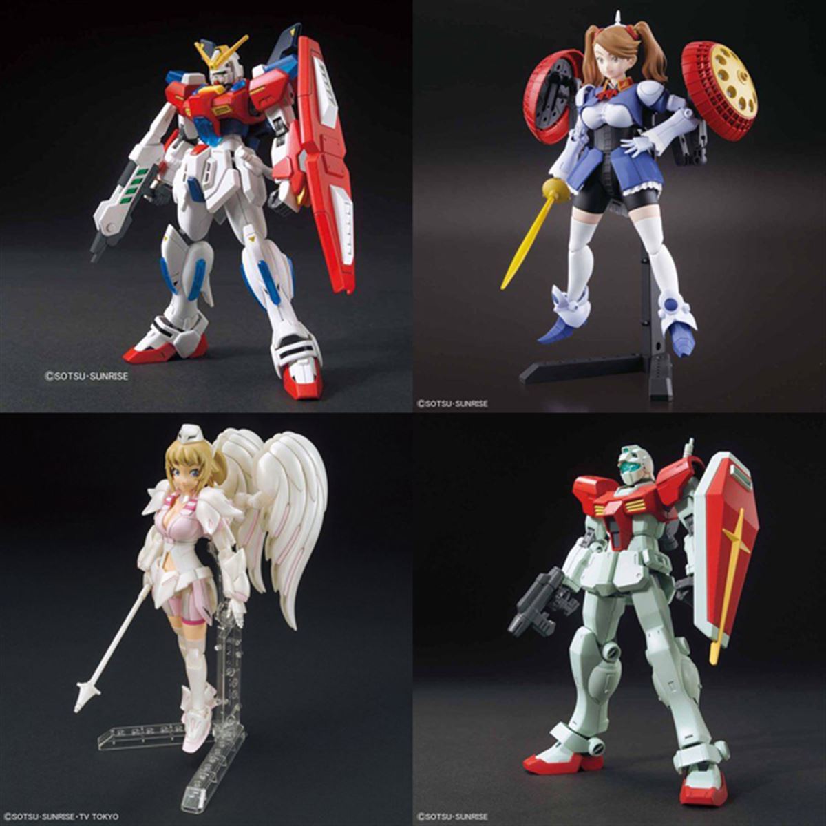 バンダイ、「ガンダムビルドファイターズトライ」関連ガンプラなど