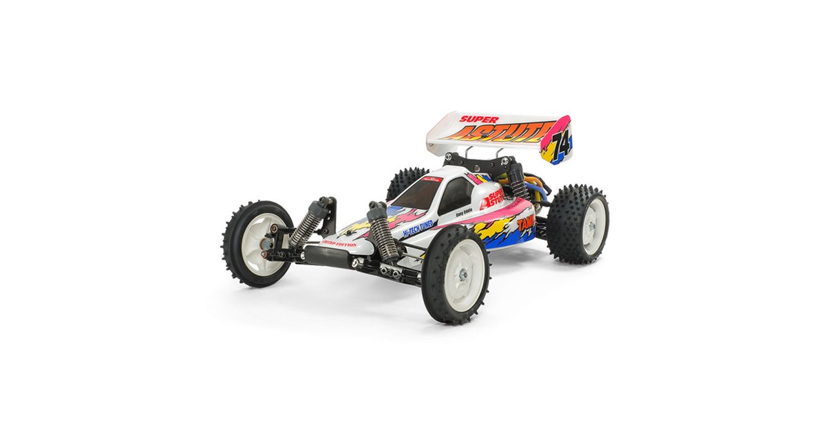 タミヤ、復刻版「1/10RC スーパーアスチュート （2018）」1月12日ごろ