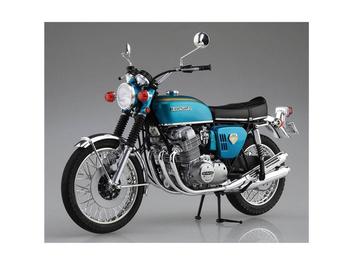AOSHIMA、ホンダ「CB750 FOUR」の“砂型モデル”を1/12スケールで再現