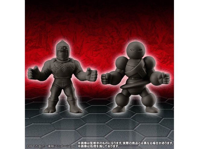 キン肉マン」悪魔超人15体の“ブラックメタリックカラー”キンケシセット