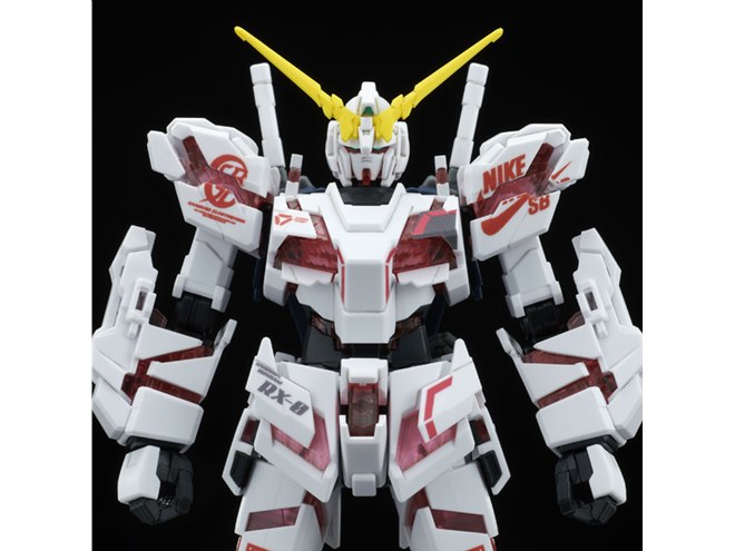機動戦士ガンダムUC」NIKE SBカラーの限定HGガンプラ、9月24日より抽選