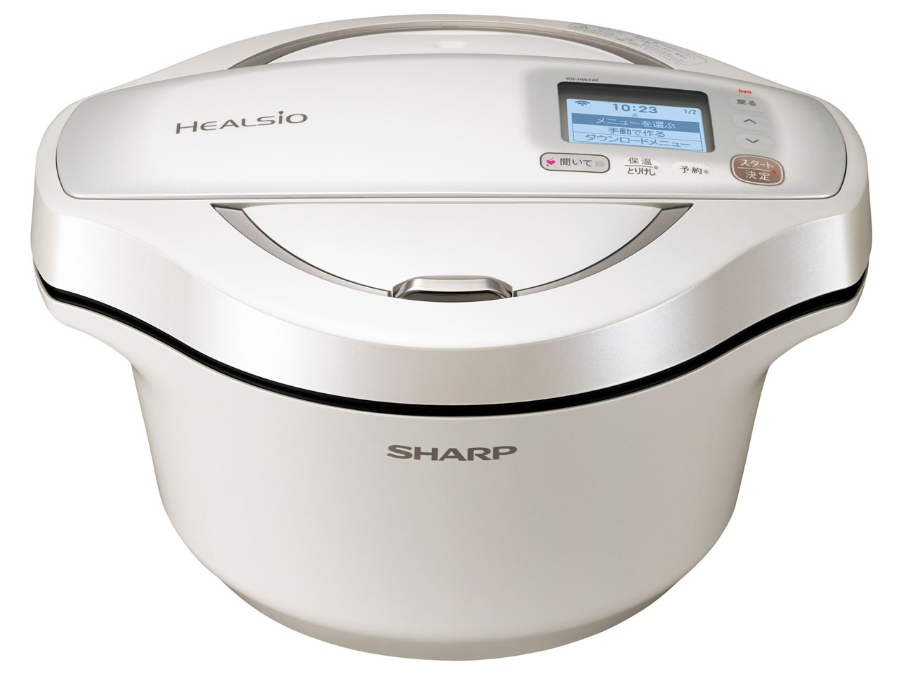 シャープ ヘルシオ ホットクック KN-HW24E-W [ホワイト系] 価格比較