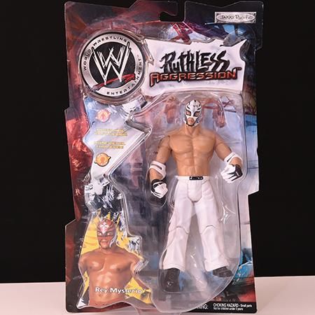 WWE・レイ・ミステリオ「Ruthless AGGRESSION」フィギュア（白マスク