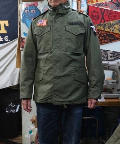 COLIMBO SHERIDAN FIELD COAT CUSTOM ROAD TO VICTORY M-65フィールド