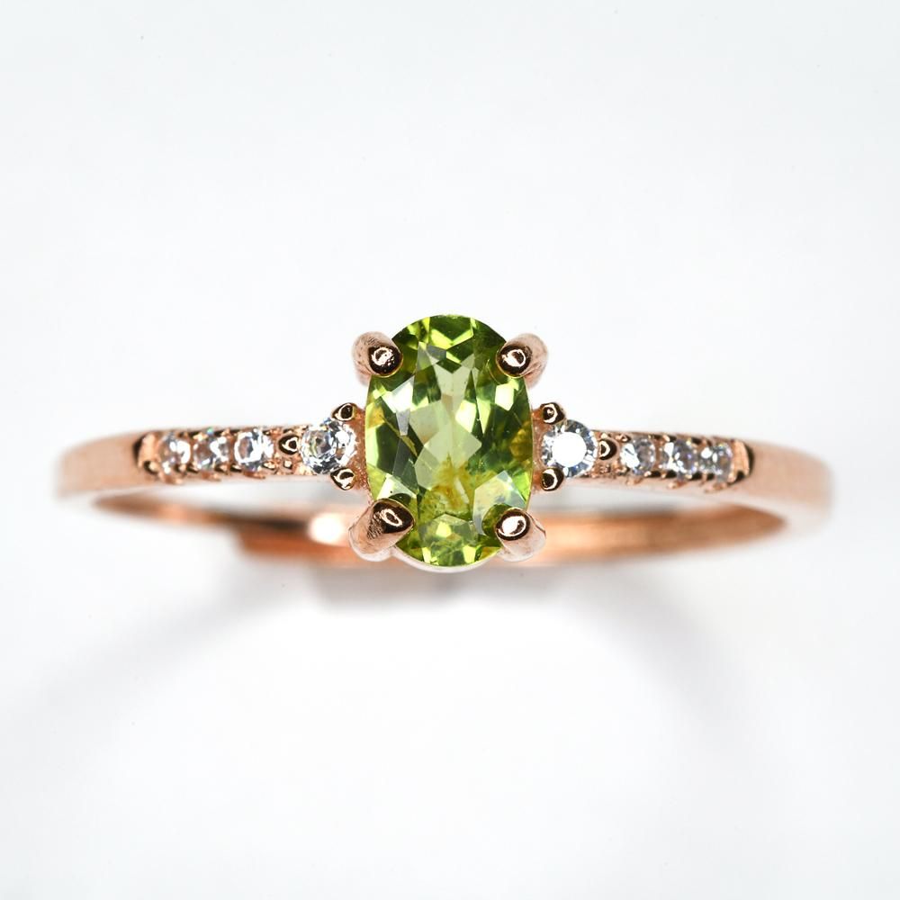 ペリドットリング #NJ159 - プレミアム天然石専門店 premium stone gallery
