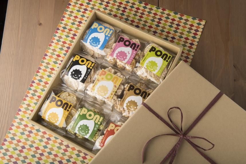 PON！BOXミニ9 - ポン菓子・せんべい お菓子のネット販売 深澤製菓