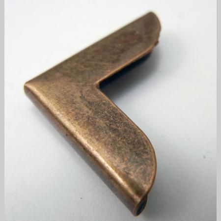 コーナー金具☆角金・模様なし☆アンティーク☆20*20mm☆10個☆3番