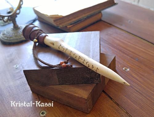 フローライト イチイの木の杖 - Kristal-Kassi