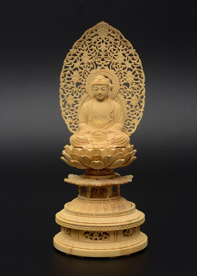 釈迦如来 仏像 | 柘植製 - 仏壇仏具なら【ひるた仏具店公式通販】創業