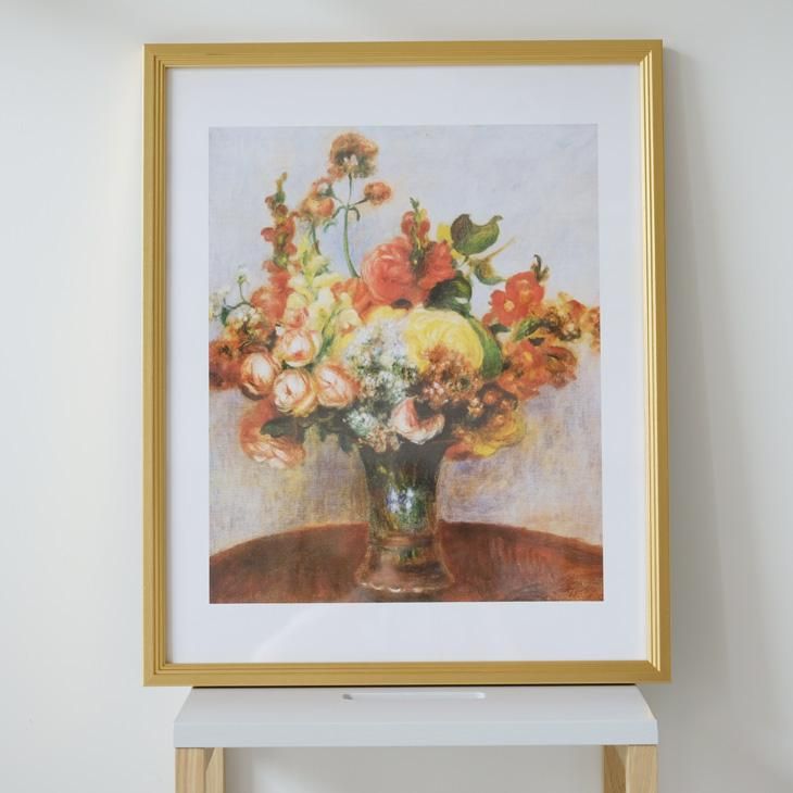 PIERRE-AUGUSTE RENOIR (ルノワール) | 花瓶の花 Fleurs dans un Vase