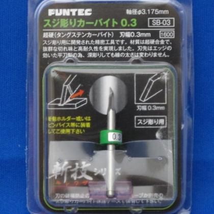 ファンテック 斬技シリーズ スジボリカーバイト - プラモデルの工具
