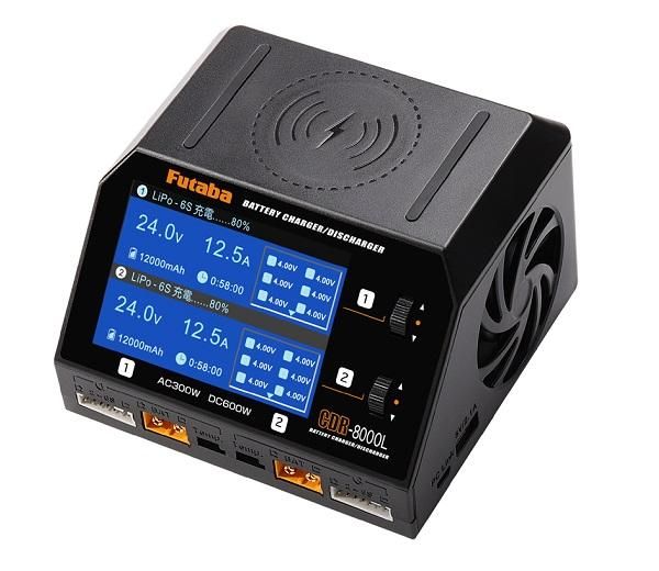CDR-8000L 充電器 、Ultra PowerUP-D200 FUTABA CDR-8000L デュアル