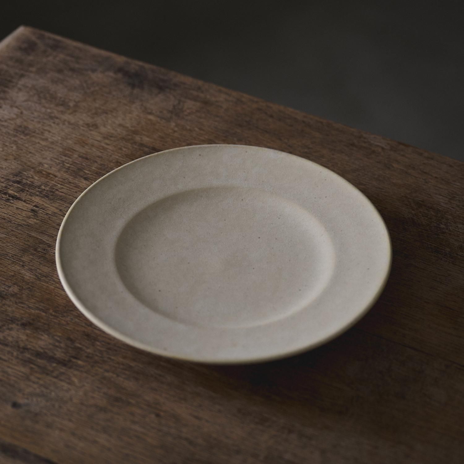 佐野元春 リム皿a M 21cm（藍白） - poooL (online shop)