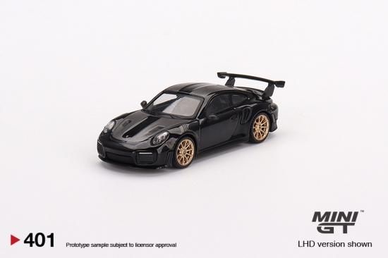 MINI GT 1/64 Porsche 911(991) GT2 RS Weissach Package Black
