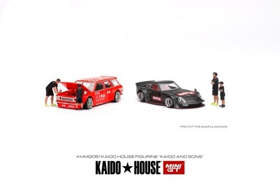 KAIDO☆HOUSE x MINI GT 1/64 フィギュアセット Kaido ＆ Sons