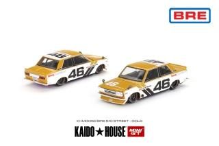 KAIDO☆HOUSE x MINI GT 1/64 Datsun 510 Pro Street HKS V1- ミニカー