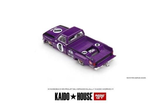 KAIDO☆HOUSE x MINI GT 1/64 CHEVROLET SILVERADO DUALLY KAIDO WORKS