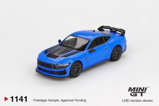 MINI GT 1/64 フォード マスタング ダークホース 2024 グラバーブルー